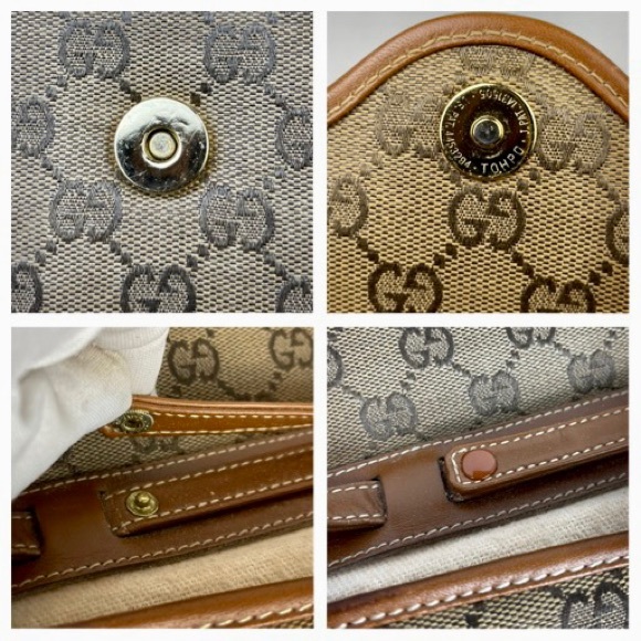 ✅GUCCI ✅ Authentic GG Canvas Crossbody Bag #8 - Picture 10 of 17